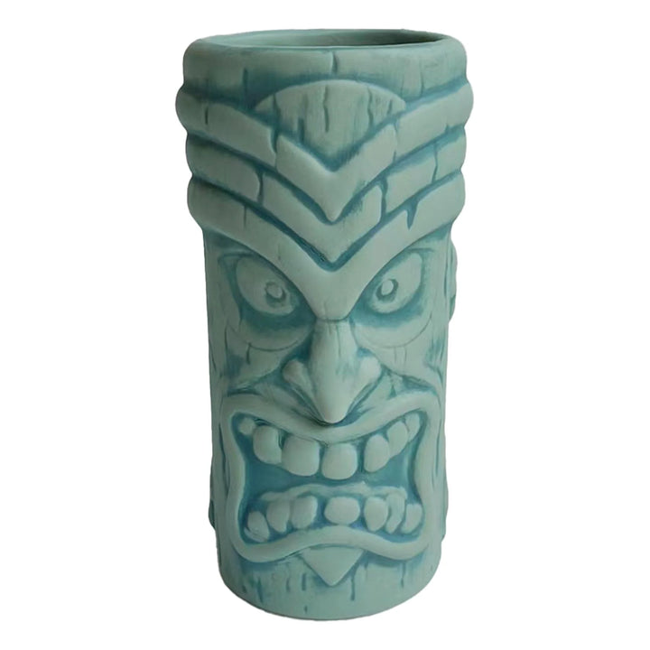 Santa Cruz Roskopp Tiki Ornament Becher - Off Blue Patina