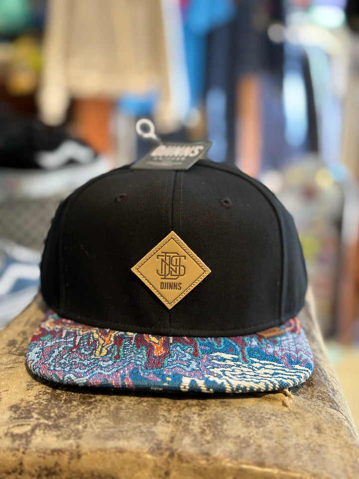 Djinns  Rev. Colourexplo  6 Panel Cap - Multi Black