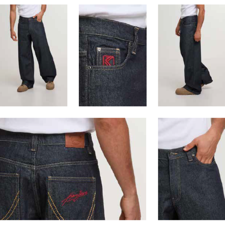 Karl Kani Relaxed Jeans Rinsed - Blue