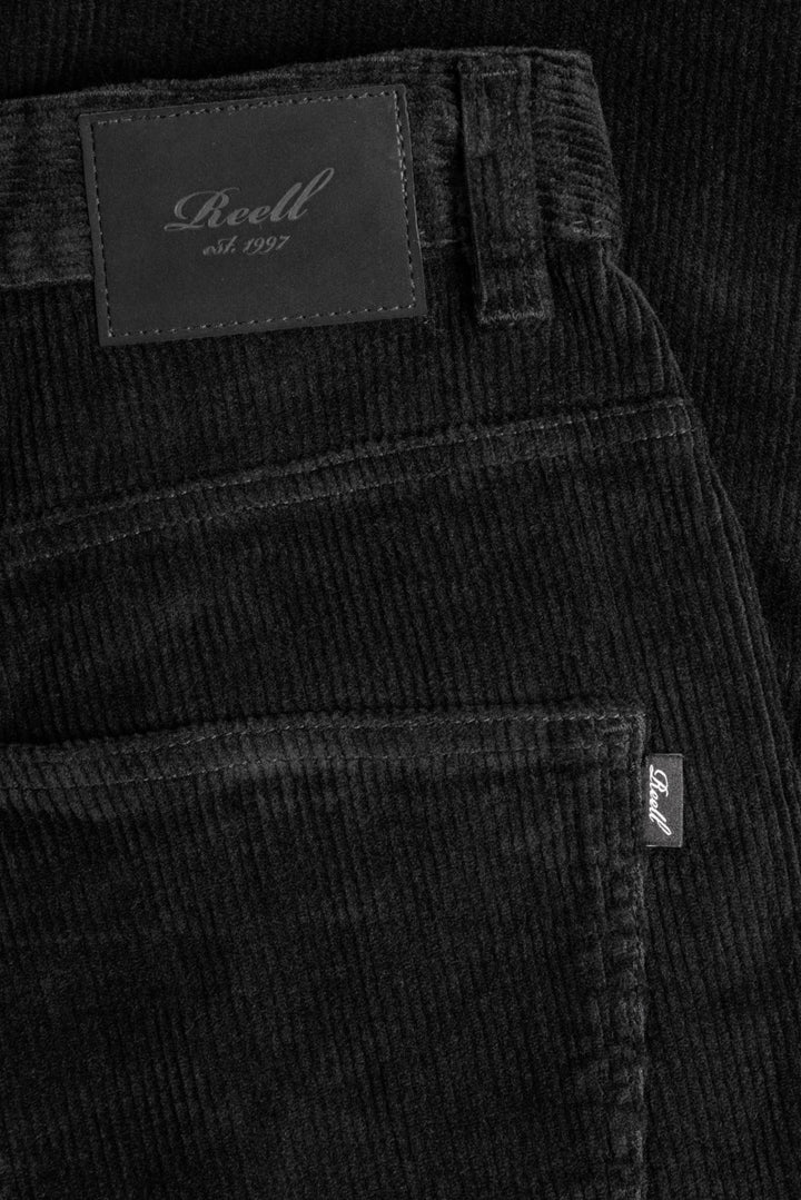 Reell WOMEN CHLOE BAGGY Cord Pants - Black Cord
