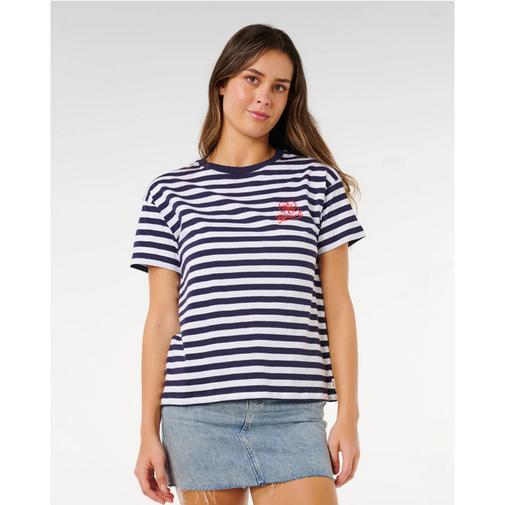 Ripcurl Pacific Relax T-Shirt Kurzarm - Dark Navy
