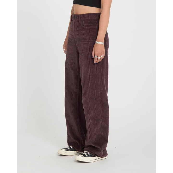 Volcom Weellow II Cordhose - Raisin
