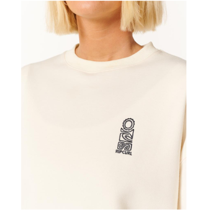 Ripcurl S-SERIES VAPORCOOL FLEECE Sweat - Bone