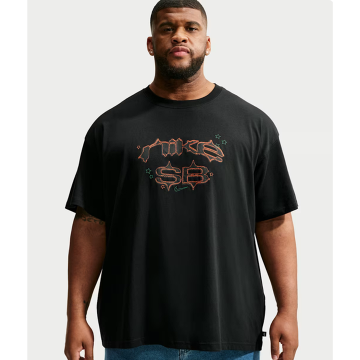 Nike SB T-shirt 4428 - Black/Orange 010