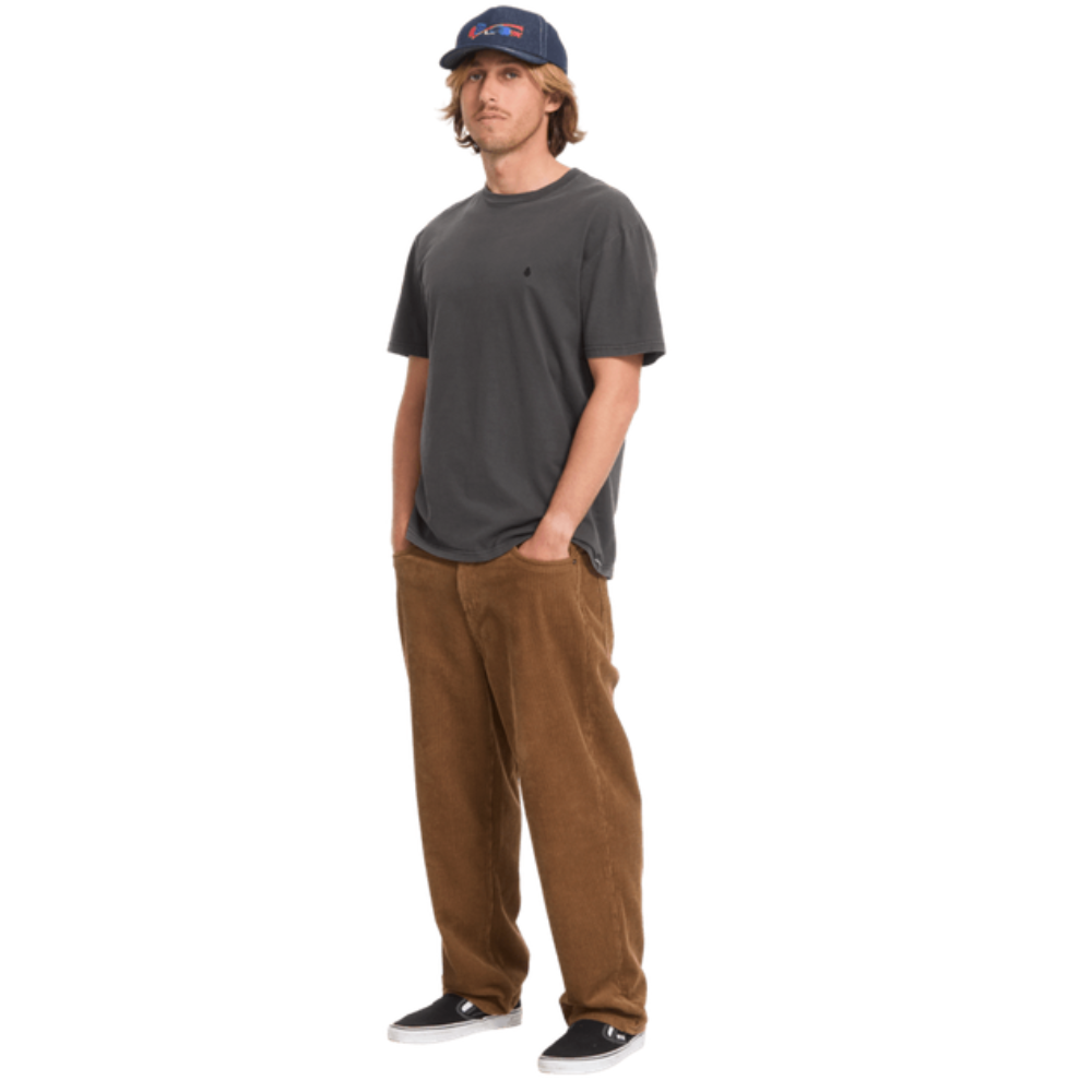 Volcom Solid Stone EMB Blanks T-Shirt - Black