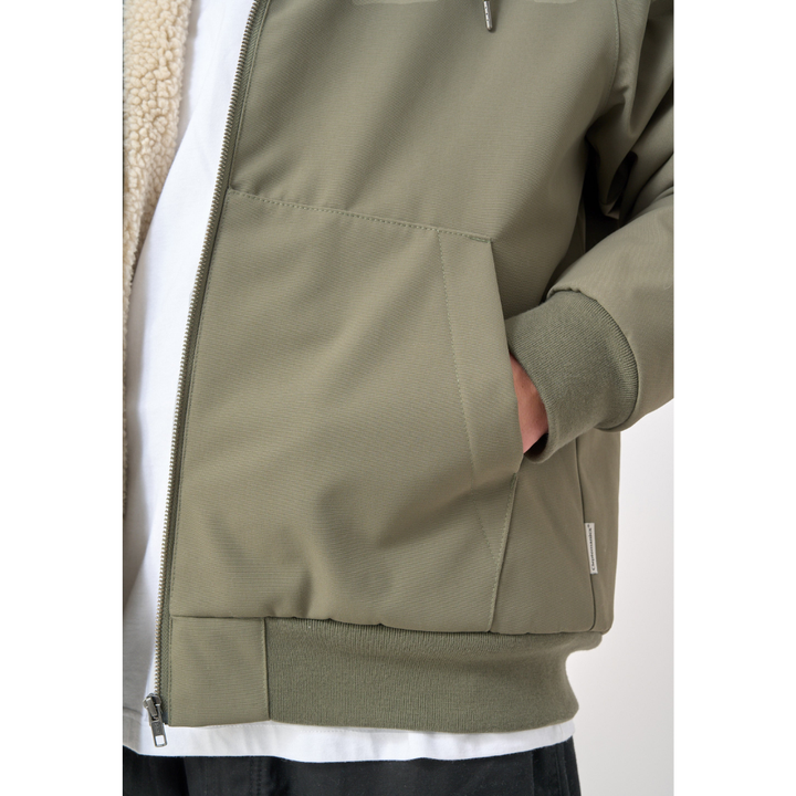Cleptomanicx Workist Winter Jacket - Dusty olive
