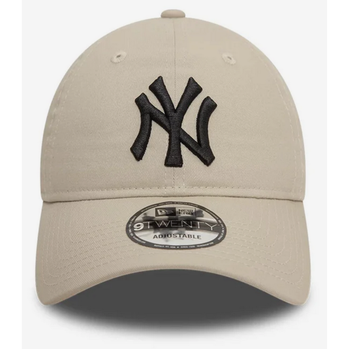 NewEra 1472 New York Yankees League Essential 9TWENTY Hellbeige Verstellbare Cap - Beige