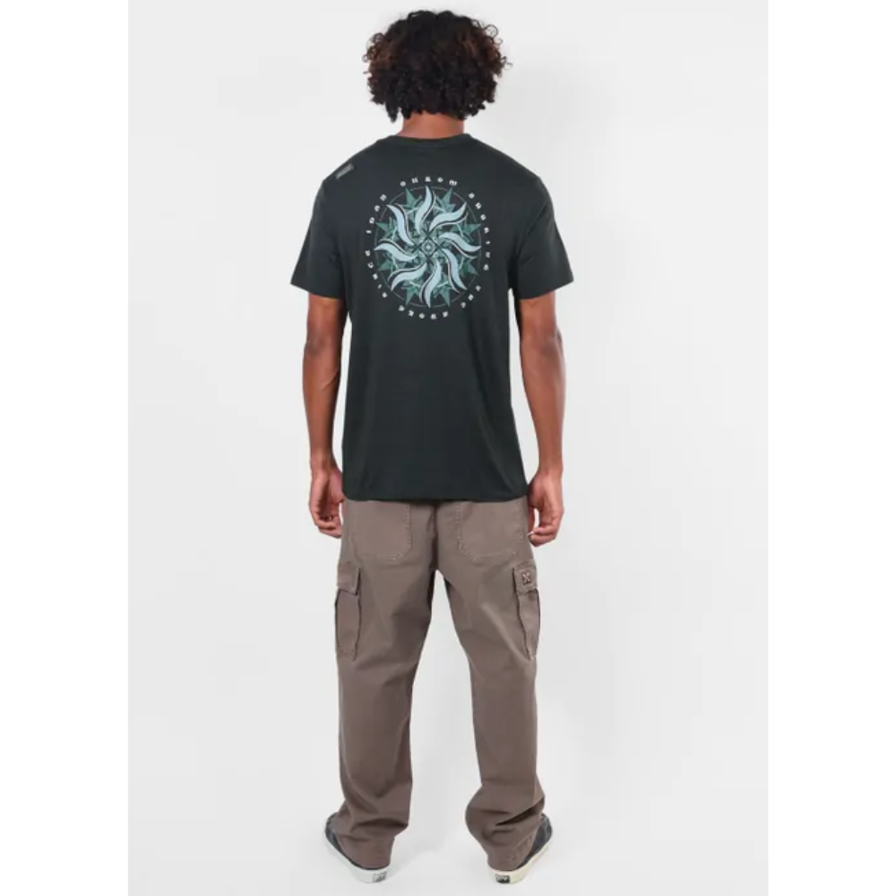 Oxbow SHURIKEN T-Shirt - Pewter Grau