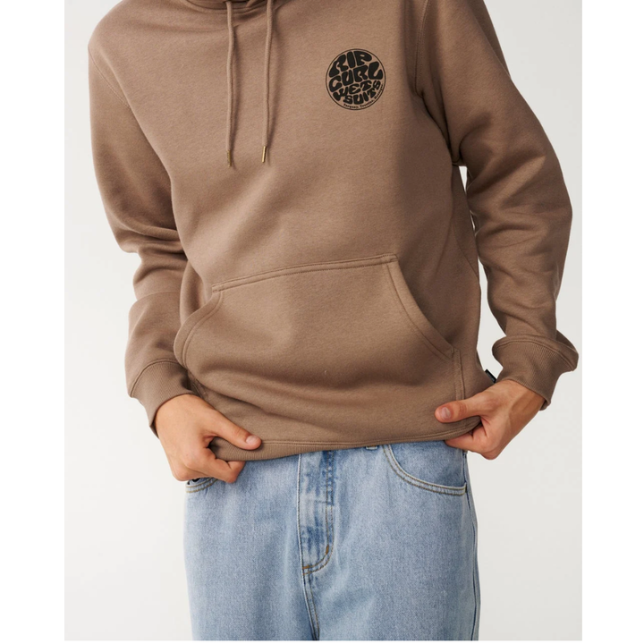 Ripcurl Wetsuit Icon Hoodie -  Walnut Braun