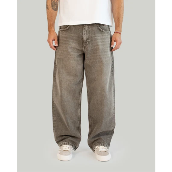 HomeBoy  Monster BAGGY Jeans Dye Denim - Khaki