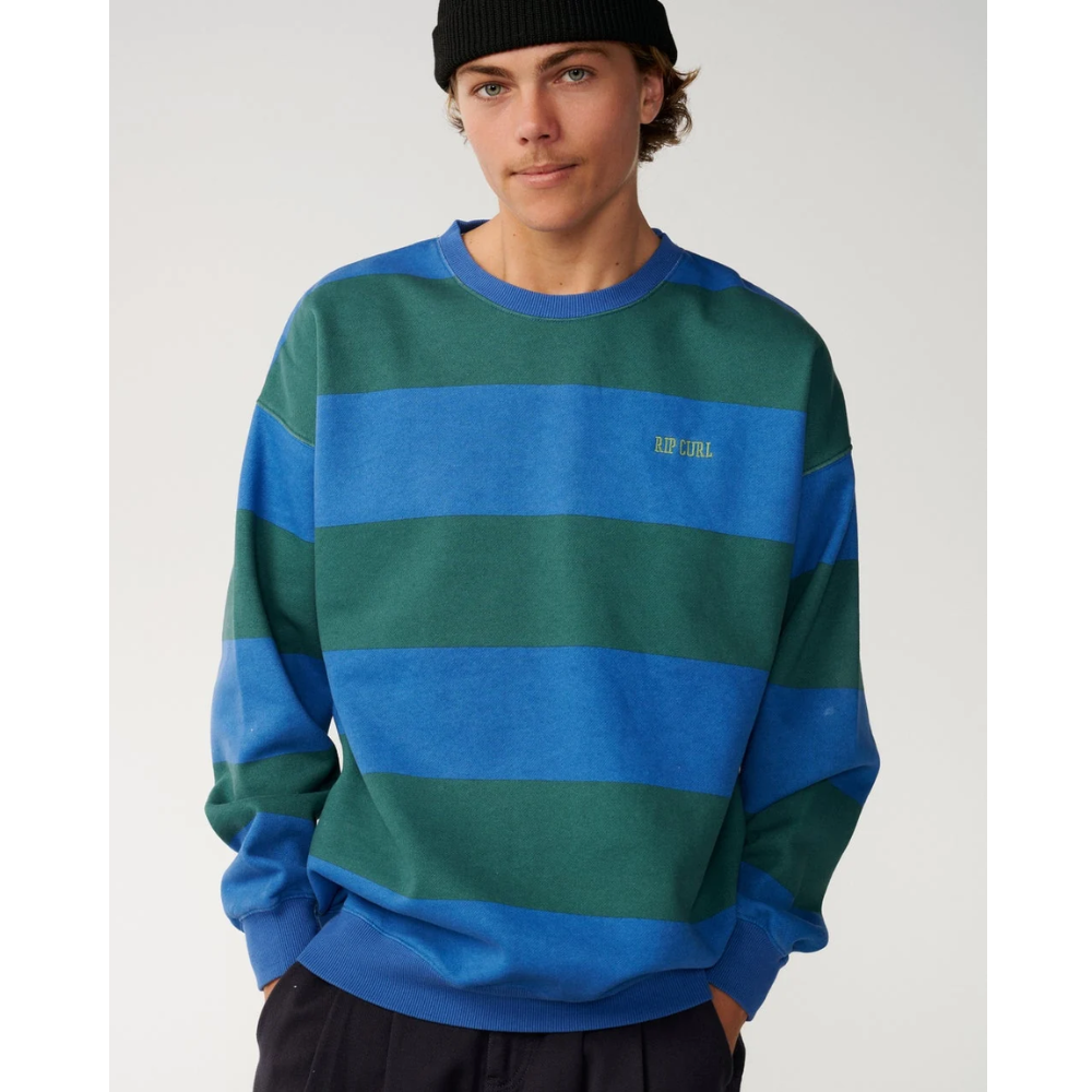 Ripcurl Sweatshirt mit Rundhals Disorder Stripe - Riverside