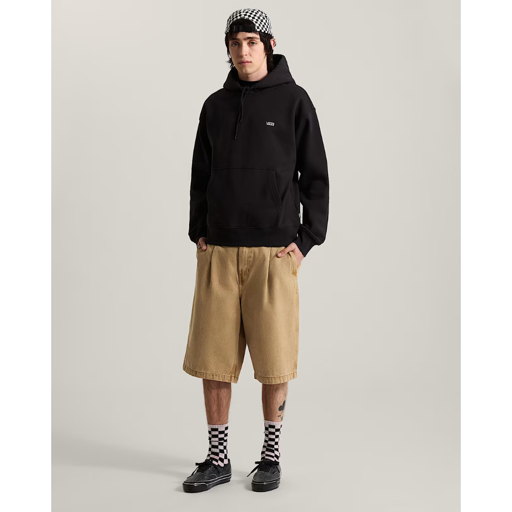 Vans Left Chest 2 Logo Hoodie Black