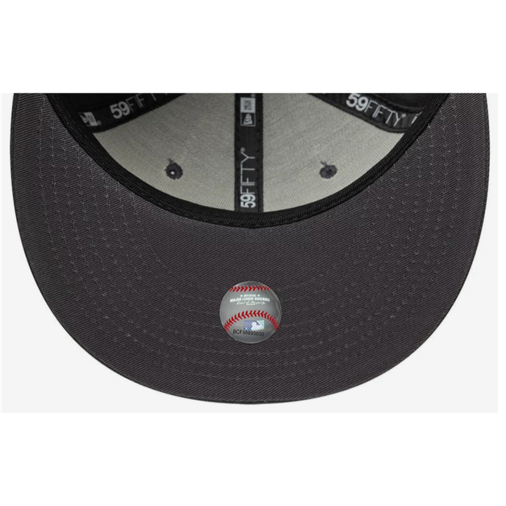 New Era 10761 New York Yankees 59FIFTY Fitted Cap - Grey White