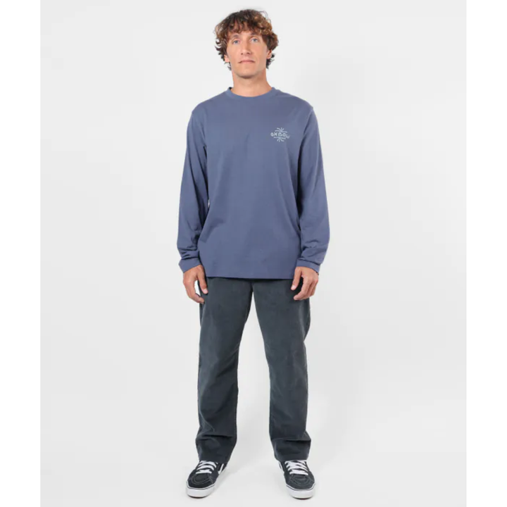 Oxbow Long sleeves t-shirt - Vintage Indigo