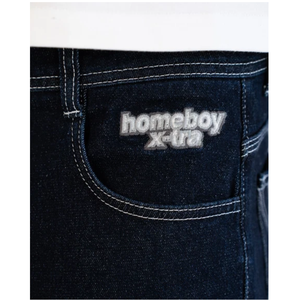 HomeBoy  BAGGY Jeans MONOCROM Denim - Indigo Blau
