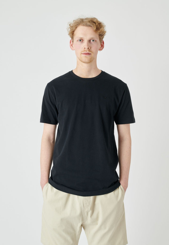 Cleptomanicx Ligull Regular Basic T-Shirt - Black