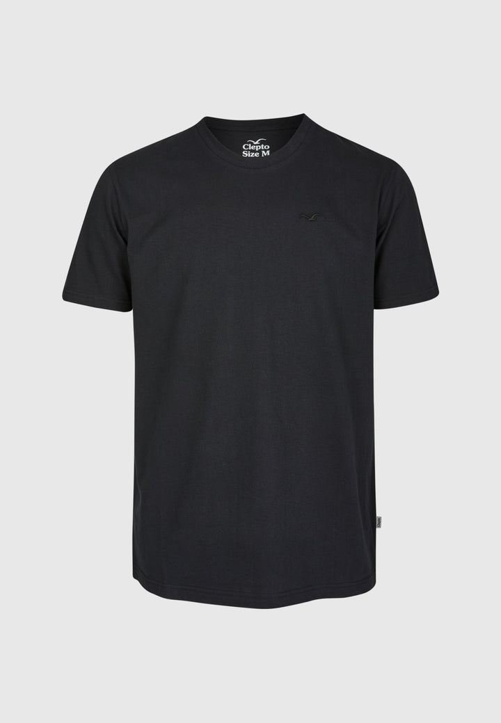 Cleptomanicx Ligull Regular Basic T-Shirt - Black