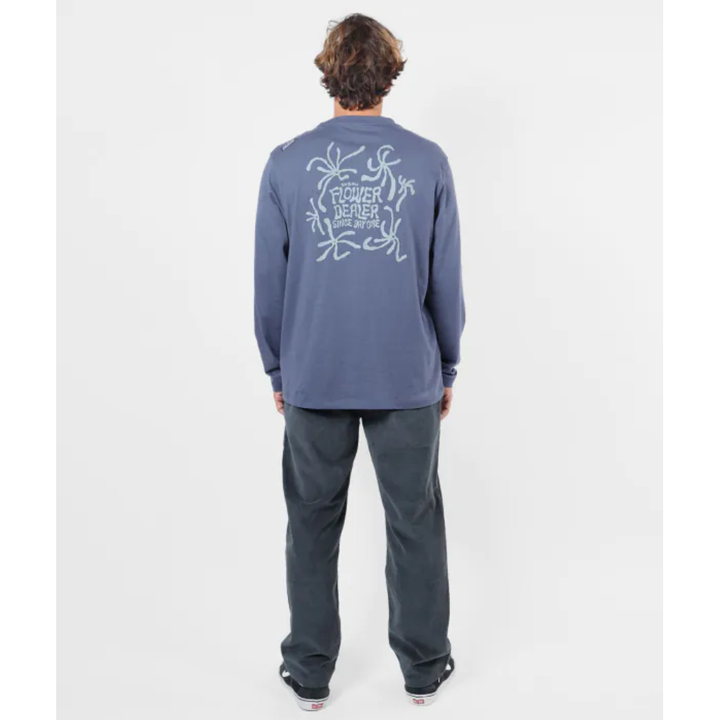 Oxbow Long sleeves t-shirt - Vintage Indigo