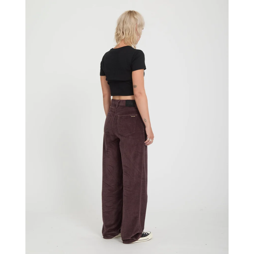 Volcom Weellow II Cordhose - Raisin