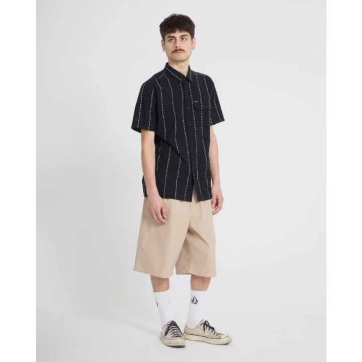 Volcom Whitworth Hemd - Gloss Black