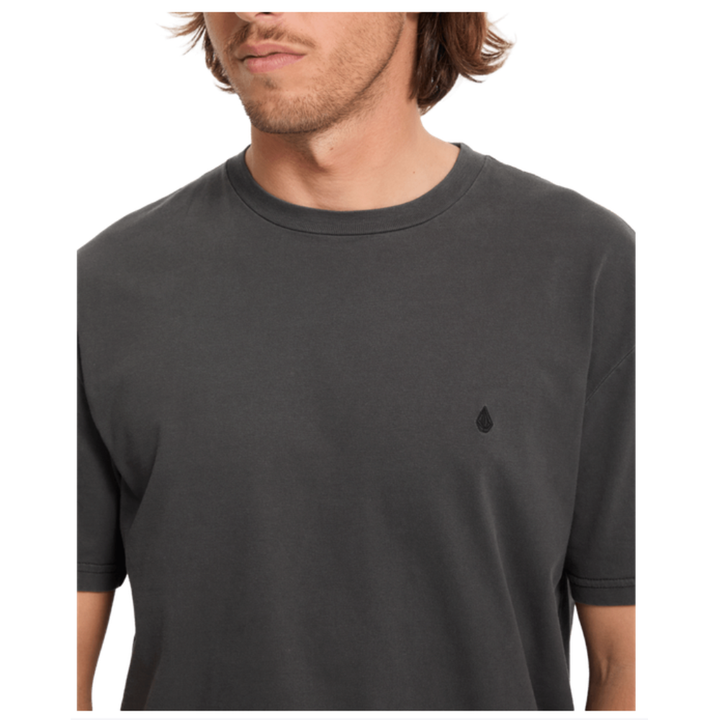 Volcom Solid Stone EMB Blanks T-Shirt - Black