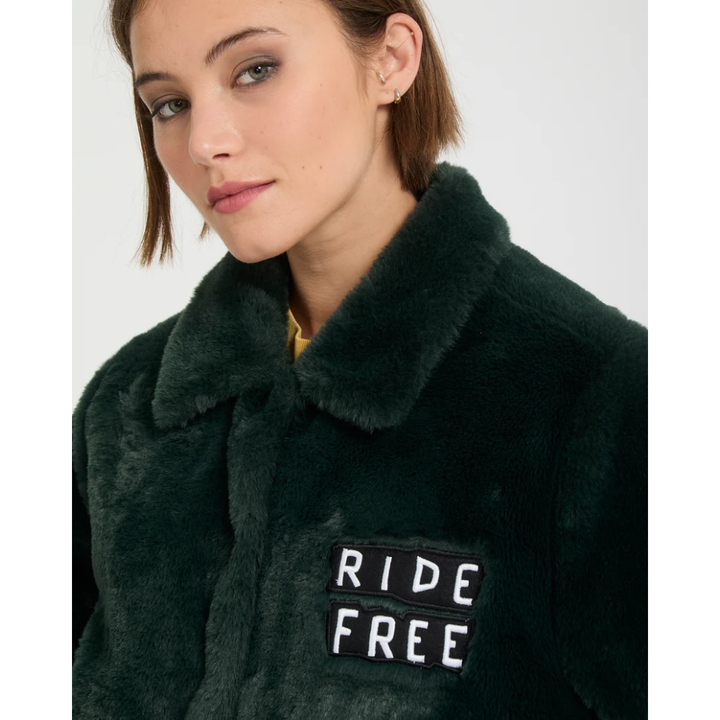 Volcom Ozzy Women Jacke - Scarab Green