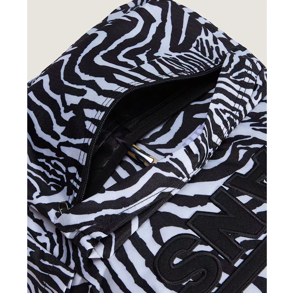 VANS Old Skool Drop V RUCKSACK - BLACK WHITE Zebra