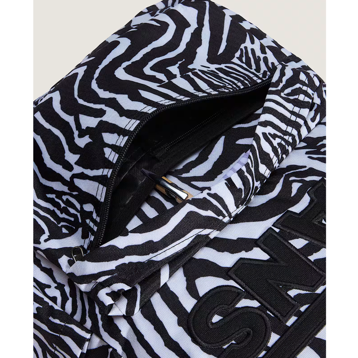 VANS Old Skool Drop V RUCKSACK - BLACK WHITE Zebra