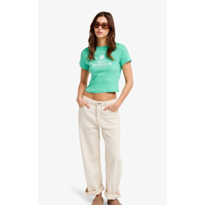 Roxy Beach Love T-Shirt - Grün GHM0