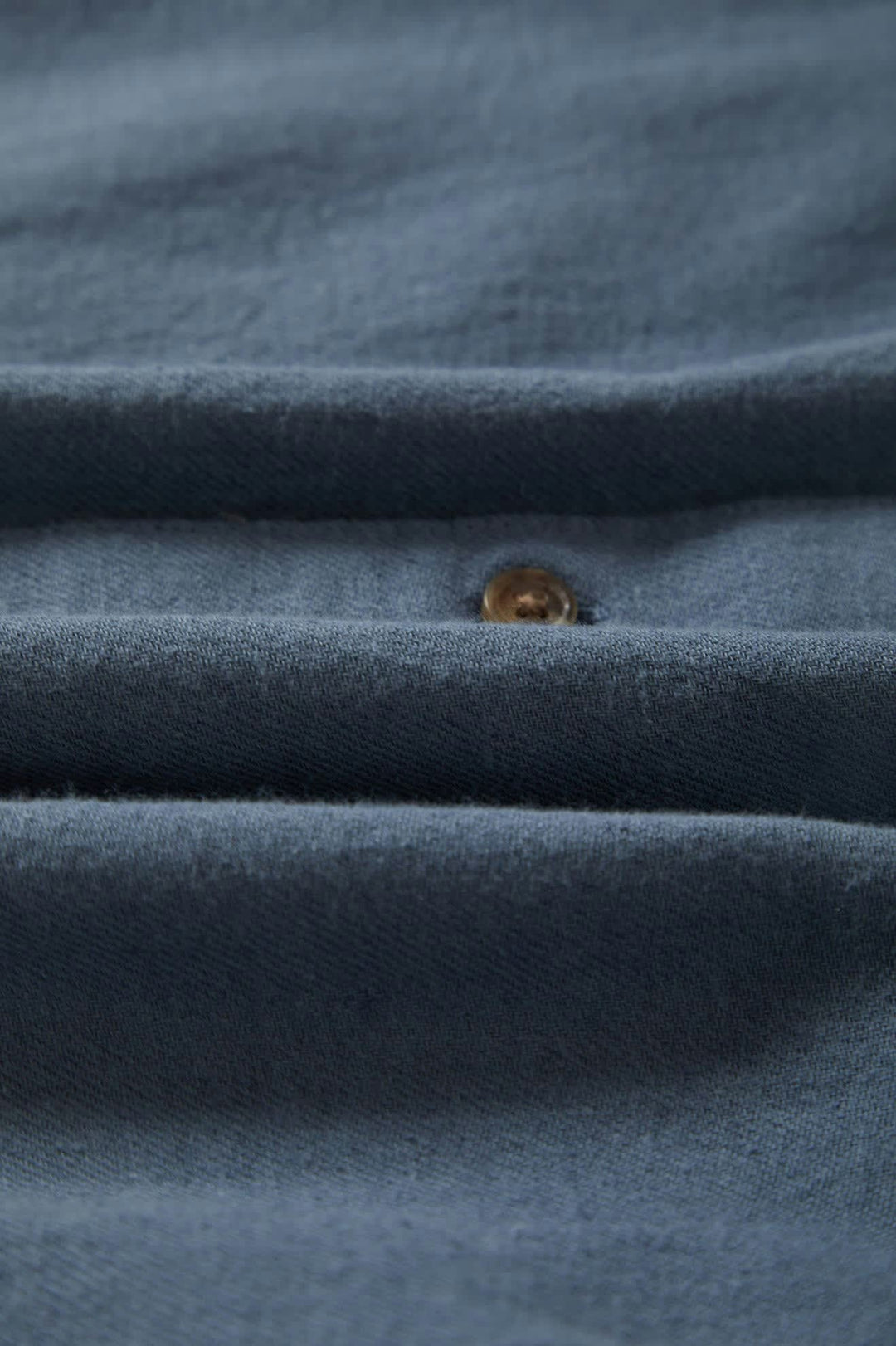 Brixton Charter Organic Cotton Linen Blend S/S Kurz Arm  Shirt - Azure Blau