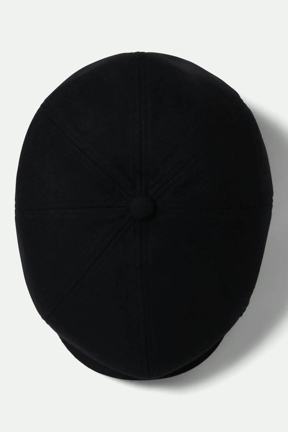 Casquette Brixton Brood en flanelle à pression - Noire 