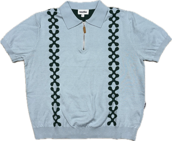Kaotiko Focus Polo Shirt - Blue