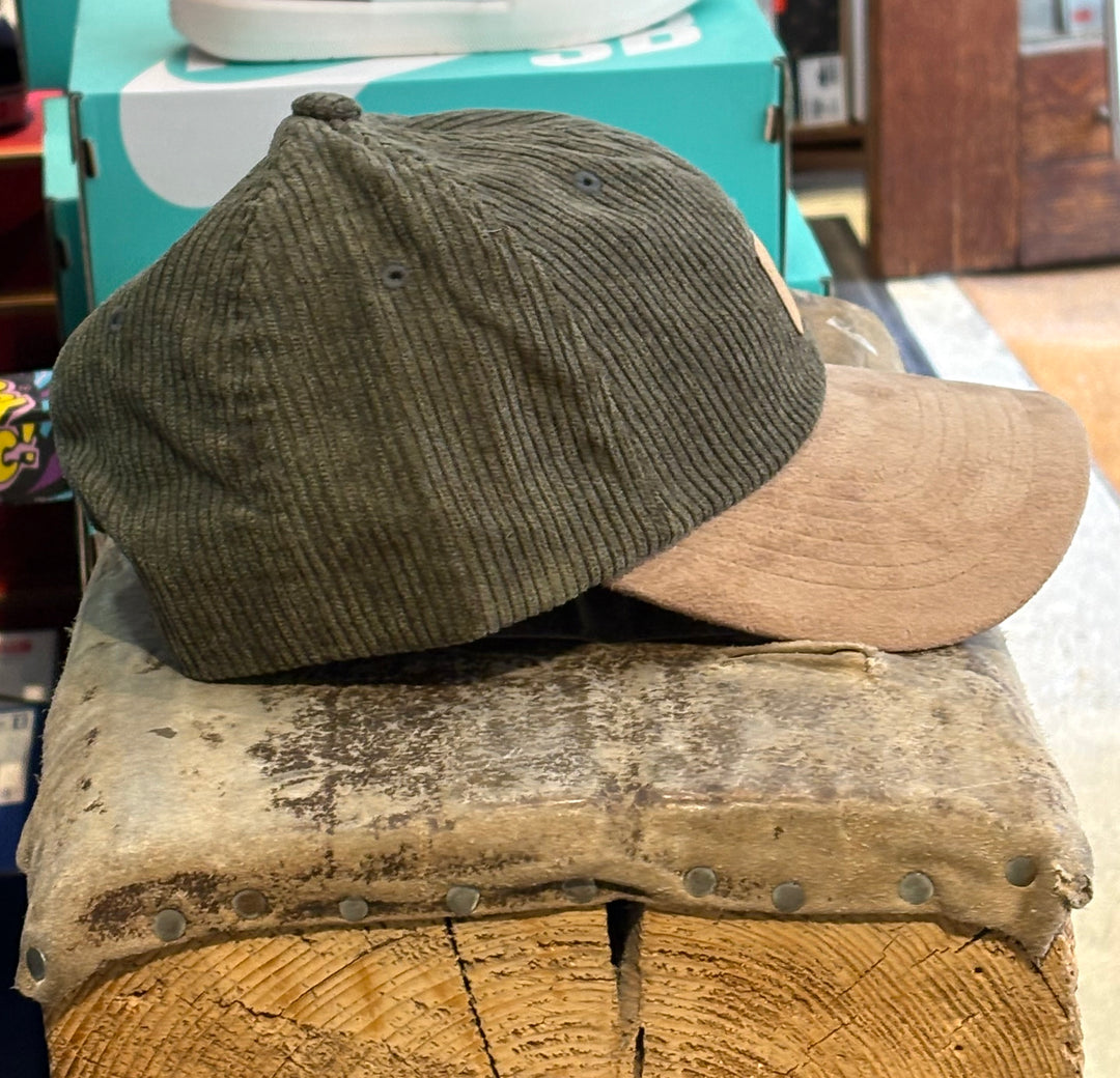 Reell Arc Suede Cap - Olive Leaf Cord