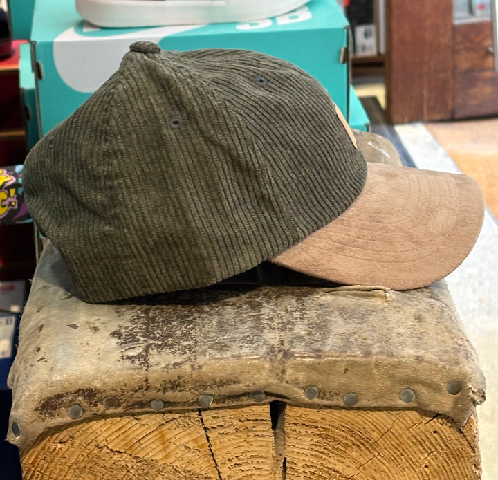 Reell Arc Suede Cap - Olive Leaf Cord
