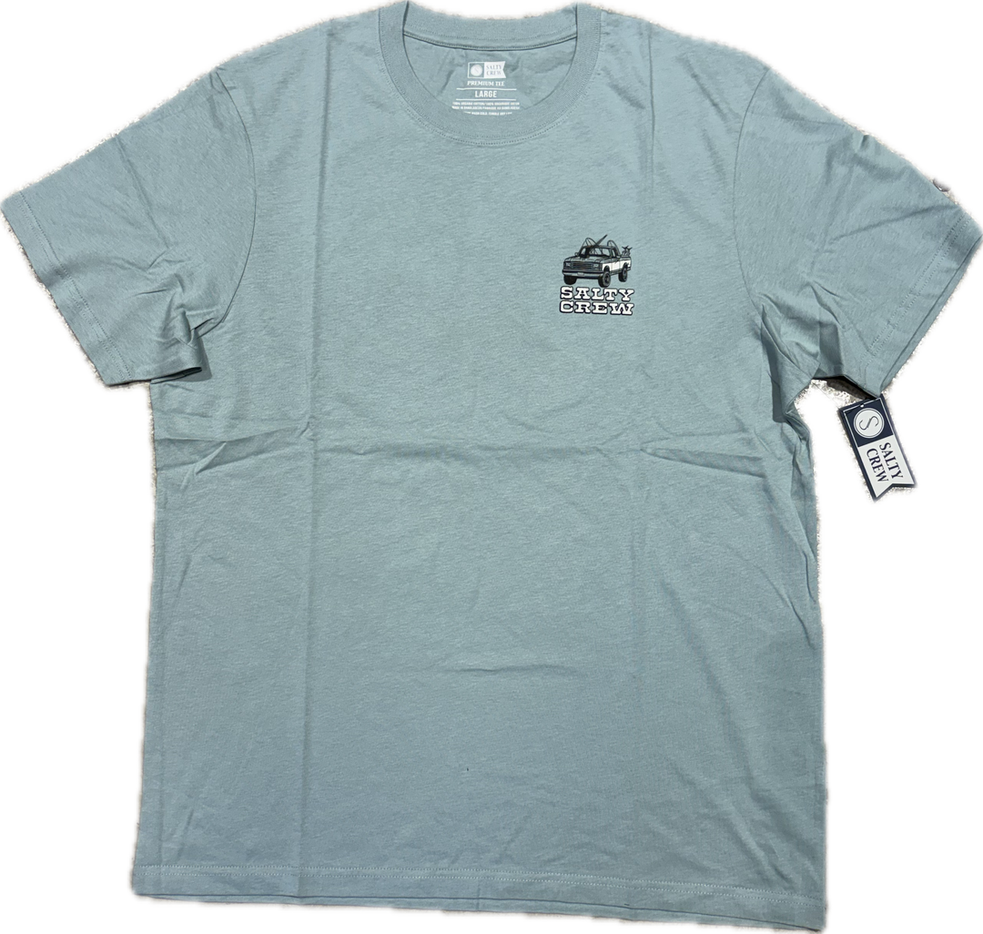 Salty Crew Truck Stop Classic Tee - Mackerel