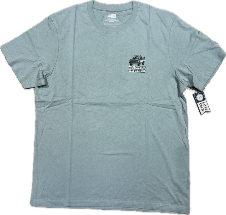 Salty Crew Truck Stop Classic Tee - Mackerel