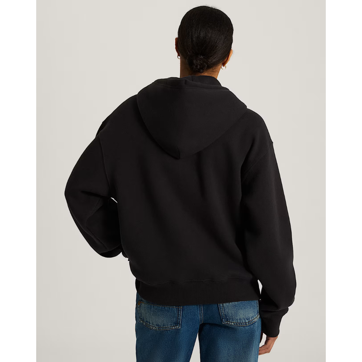 Vans Strech Logo Zip Hoodie - Black