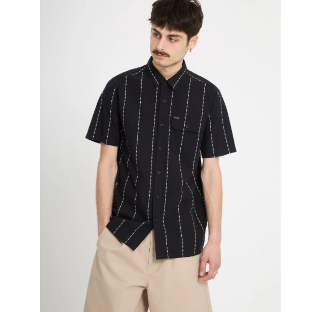 Volcom Whitworth Hemd - Gloss Black