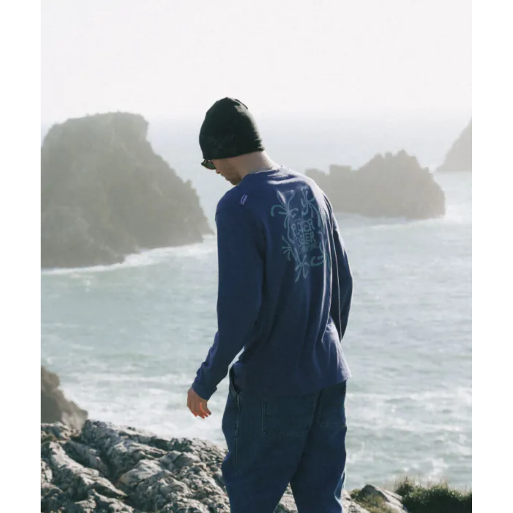 Oxbow Long sleeves t-shirt - Vintage Indigo
