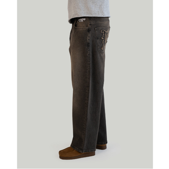 Homeboy MONSTER GOTHIC II Baggy Jeans - Dirty Black