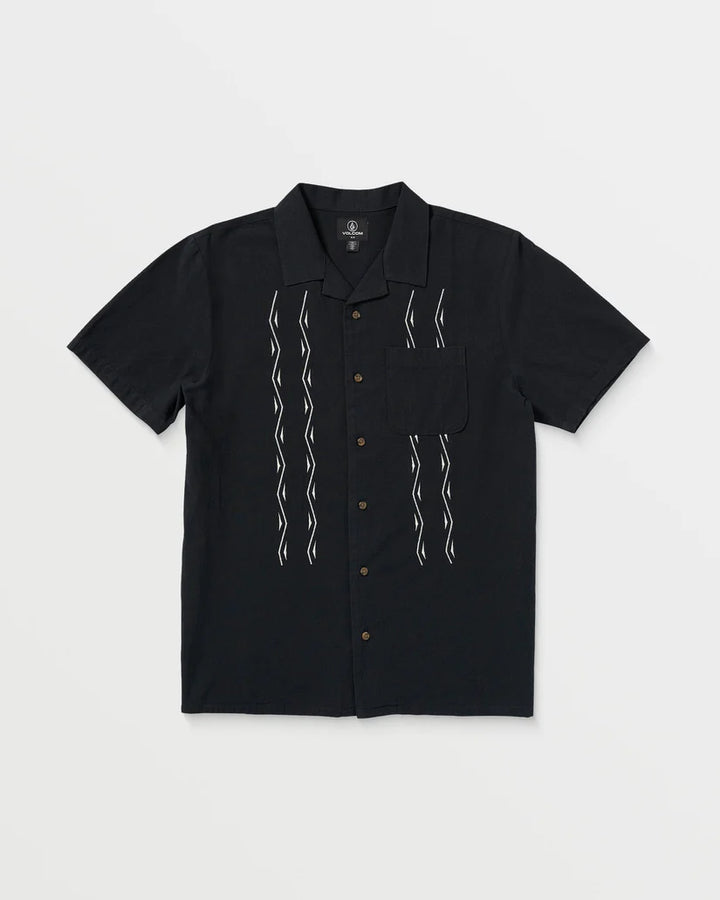 Volcom Bayamostone Shirt Hemd - Black