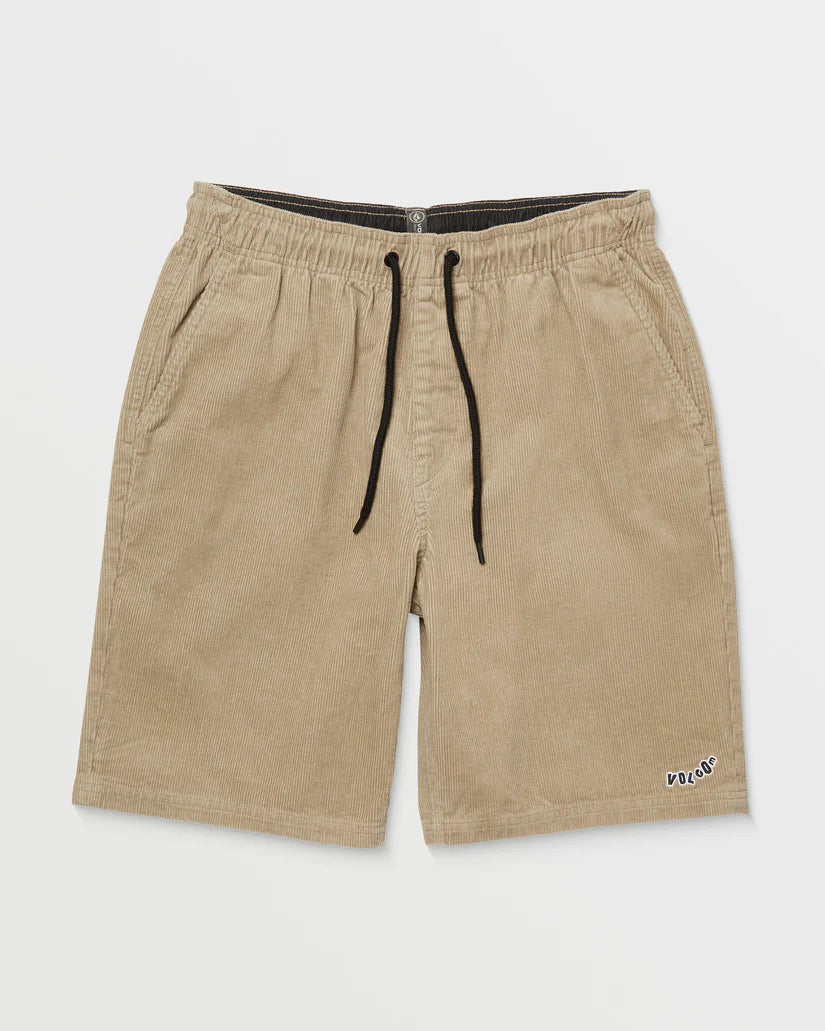 Volcom Outer Spaced Cord Short 21 - Khaki