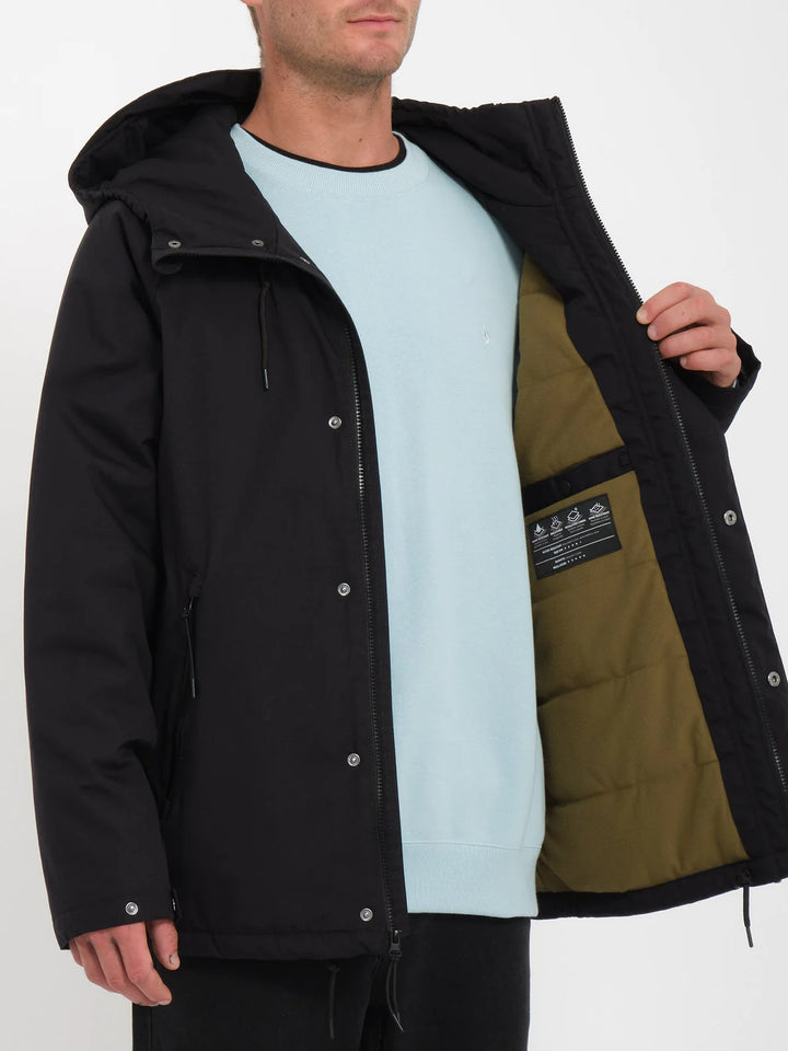 Volcom Stoke Stone II 10K Jacke - Black