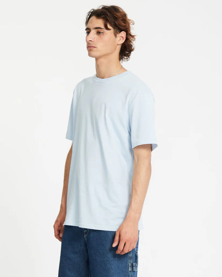 Volcom Stone Blanks BSC T-Shirt - Carolina Blue