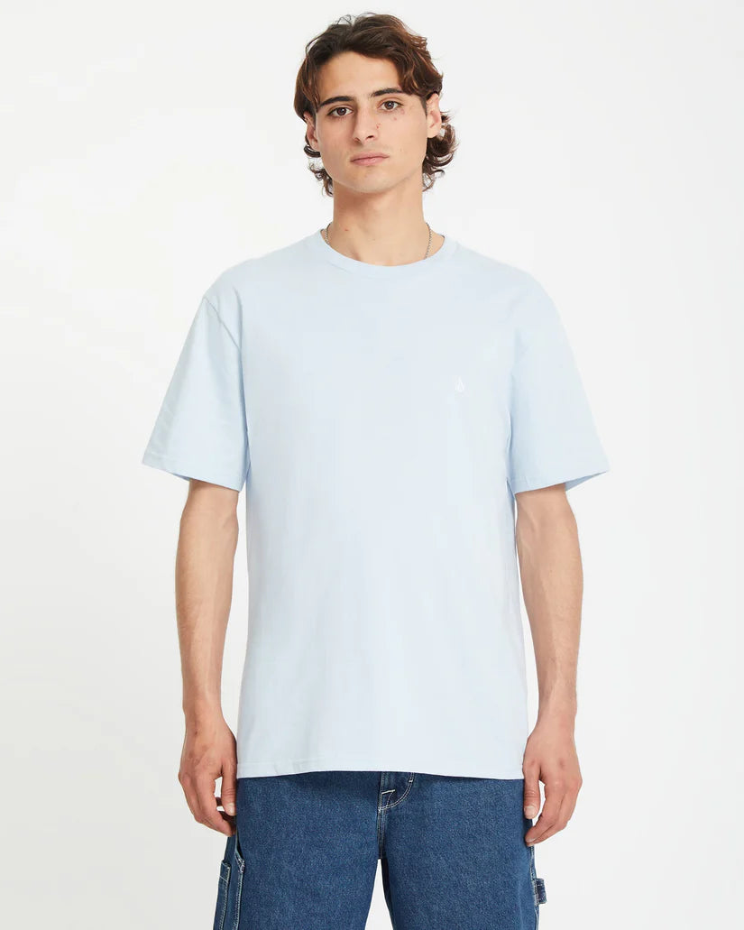 Volcom Stone Blanks BSC T-Shirt - Carolina Blue