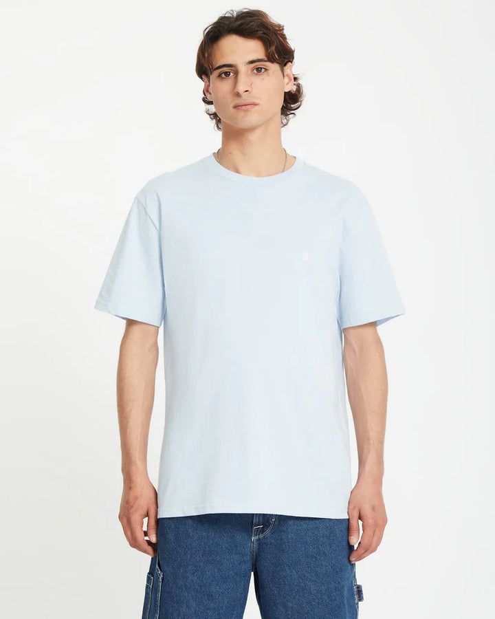 Volcom Stone Blanks BSC T-Shirt - Carolina Blue