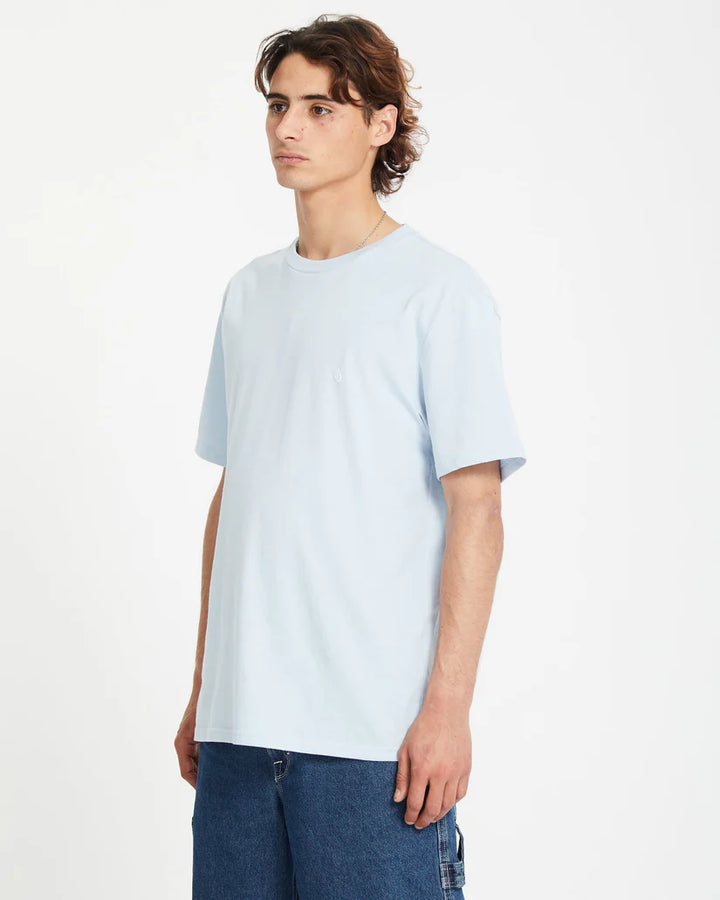 Volcom Stone Blanks BSC T-Shirt - Carolina Blue
