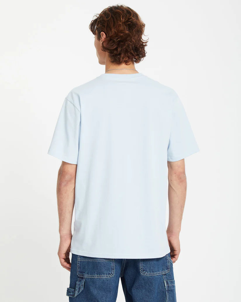 Volcom Stone Blanks BSC T-Shirt - Carolina Blue