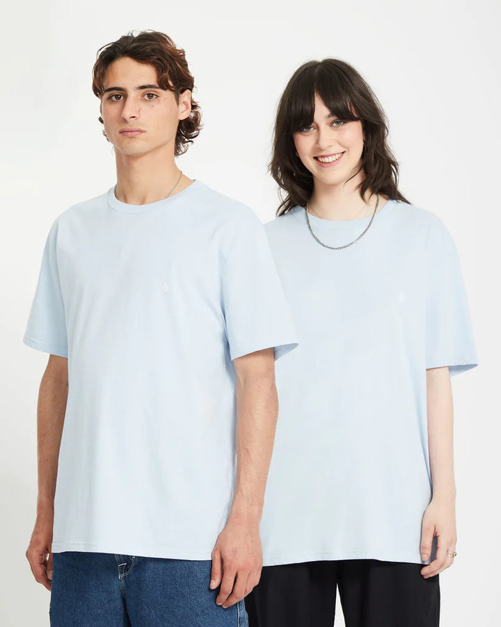 Volcom Stone Blanks BSC T-Shirt - Carolina Blue