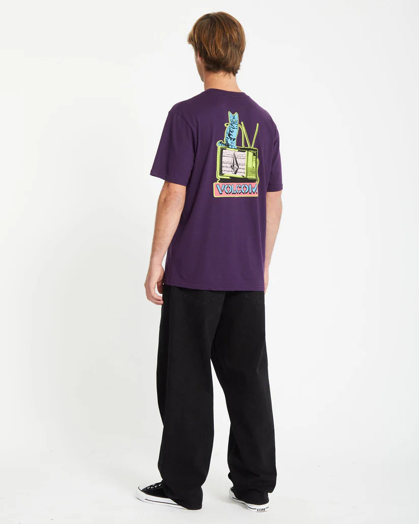 Volcom CaTV T-Shirt - Grape Royale